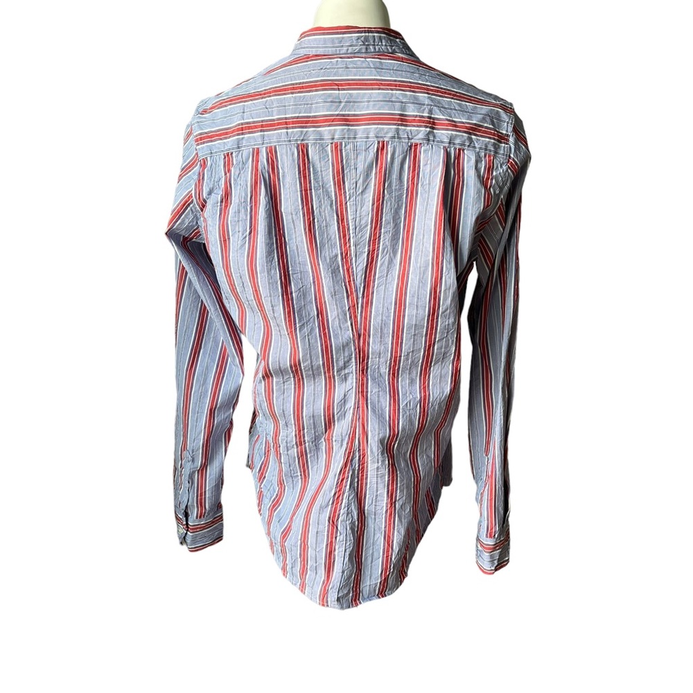 Frank and Eileen Barry Crinkle Woven Button Up Shirt - Picture 3 of 13